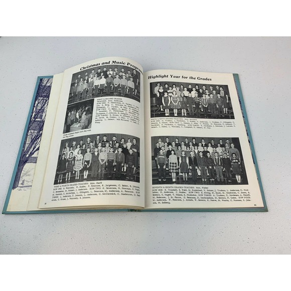 Cubette 1963 Yearbook Alcester High School South Dakota READ - Picture 8 of 11